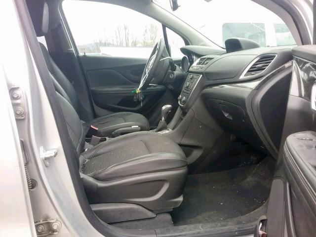 KL4CJESB6FB133116 - 2015 BUICK ENCORE SILVER photo 5