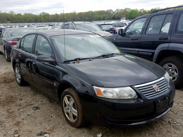 1G8AJ55F07Z141792 - 2007 SATURN ION LEVEL BLACK photo 1