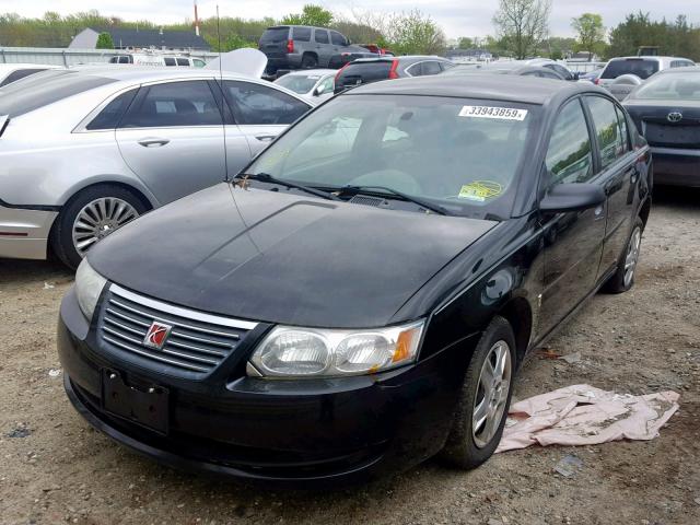 1G8AJ55F07Z141792 - 2007 SATURN ION LEVEL BLACK photo 2