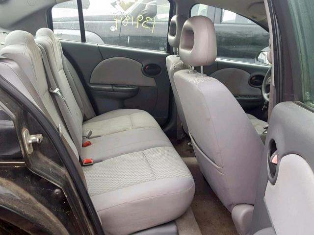1G8AJ55F07Z141792 - 2007 SATURN ION LEVEL BLACK photo 6