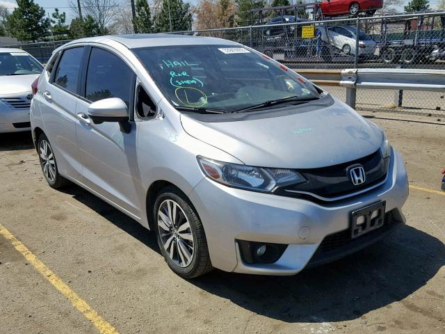 3HGGK5H86FM714027 - 2015 HONDA FIT EX SILVER photo 1