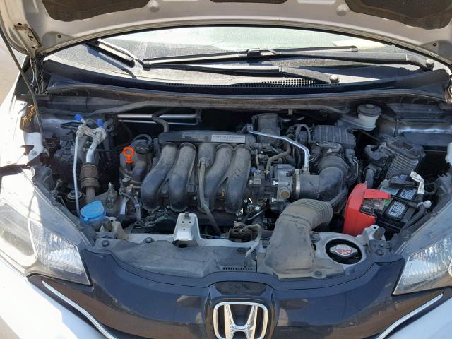 3HGGK5H86FM714027 - 2015 HONDA FIT EX SILVER photo 7