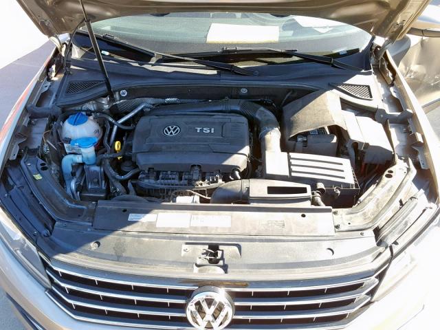 1VWAT7A32GC046545 - 2016 VOLKSWAGEN PASSAT S GOLD photo 7