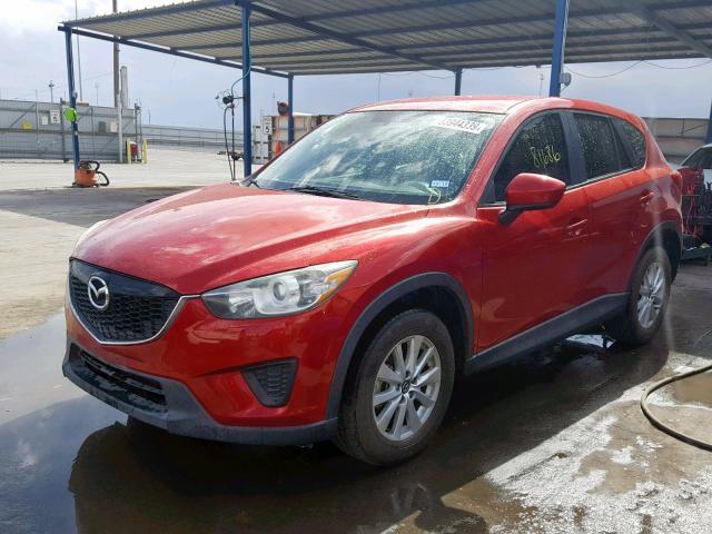 JM3KE2BEXE0311173 - 2014 MAZDA CX-5 SPORT RED photo 2