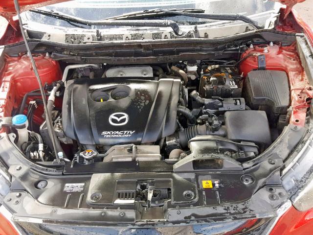 JM3KE2BEXE0311173 - 2014 MAZDA CX-5 SPORT RED photo 7