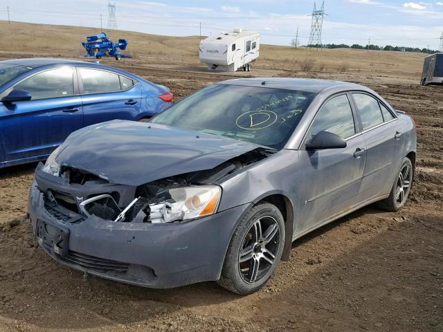 1G2ZH58N974262572 - 2007 PONTIAC G6 GT GRAY photo 2