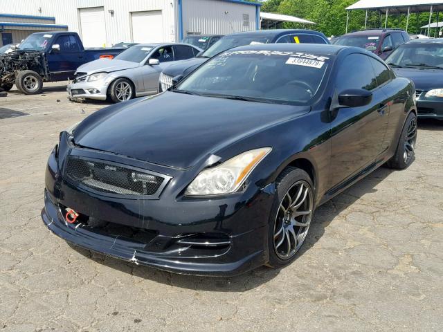 JNKCV64E58M103473 - 2008 INFINITI G37 BASE BLACK photo 2