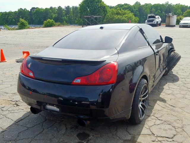 JNKCV64E58M103473 - 2008 INFINITI G37 BASE BLACK photo 4