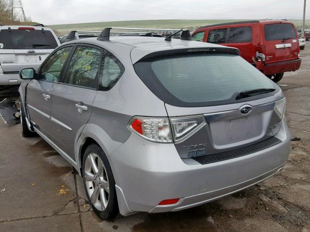 JF1GH6D61AH827863 - 2010 SUBARU IMPREZA OU SILVER photo 3