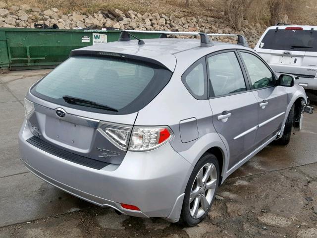 JF1GH6D61AH827863 - 2010 SUBARU IMPREZA OU SILVER photo 4