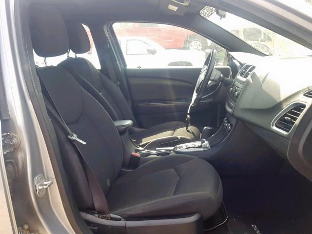 1C3CDZCB0DN720818 - 2013 DODGE AVENGER SX SILVER photo 5