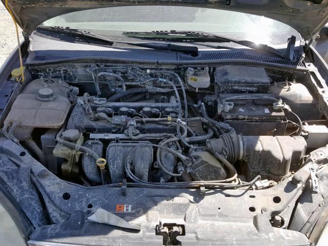 1FAFP34N67W259151 - 2007 FORD FOCUS ZX4 GRAY photo 7