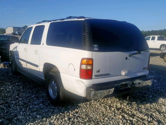 3GKEC16ZX3G287084 - 2003 GMC YUKON XL C WHITE photo 3