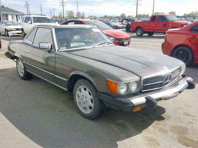 WDBBA45A7BB005510 - 1981 MERCEDES-BENZ 380 SL GRAY photo 1