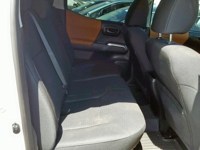 3TMAZ5CN5HM032966 - 2017 TOYOTA TACOMA DOU WHITE photo 6