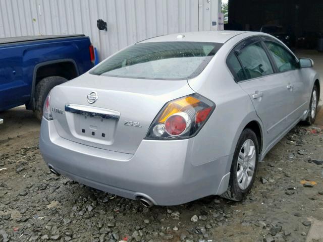 1N4AL2APXBN513898 - 2011 NISSAN ALTIMA BAS SILVER photo 4