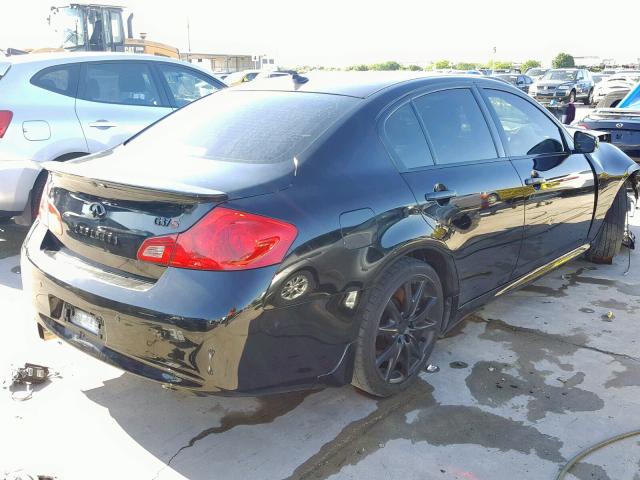 JN1CV6AP3AM202597 - 2010 INFINITI G37 BASE BLACK photo 4