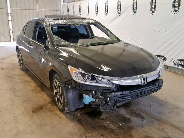 1HGCR2F81HA034239 - 2017 HONDA ACCORD EXL BLACK photo 1