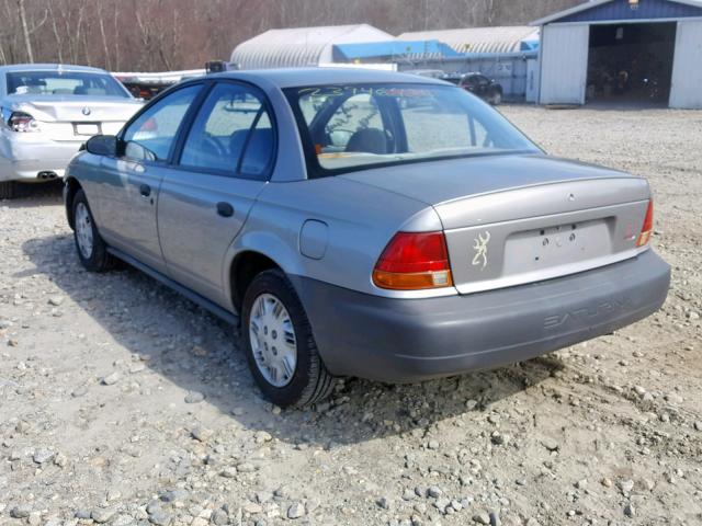 1G8ZH5289XZ186136 - 1999 SATURN SL1 GRAY photo 3