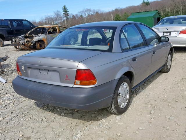 1G8ZH5289XZ186136 - 1999 SATURN SL1 GRAY photo 4