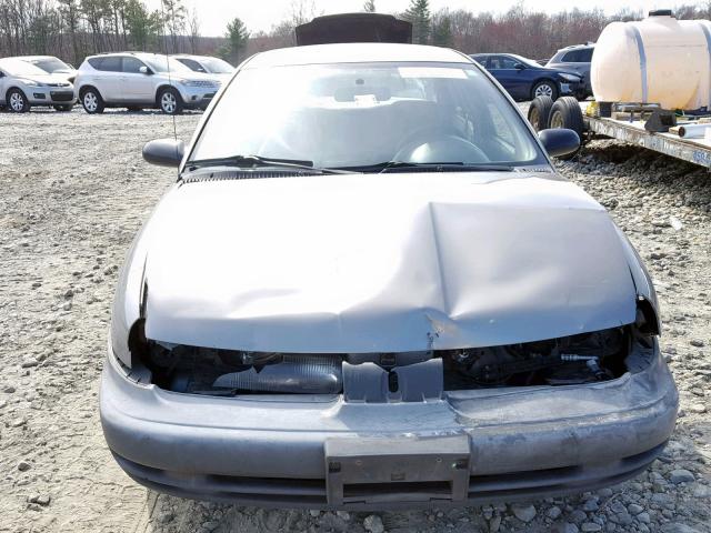 1G8ZH5289XZ186136 - 1999 SATURN SL1 GRAY photo 9