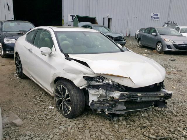 1HGCT1B82GA011696 - 2016 HONDA ACCORD EXL WHITE photo 1