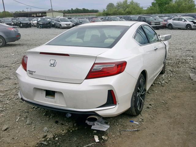 1HGCT1B82GA011696 - 2016 HONDA ACCORD EXL WHITE photo 4