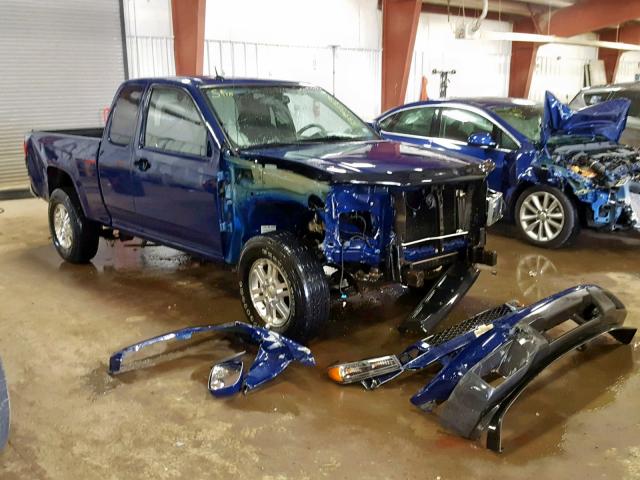 1GCJSCDPXA8113819 - 2010 CHEVROLET COLORADO L BLUE photo 1