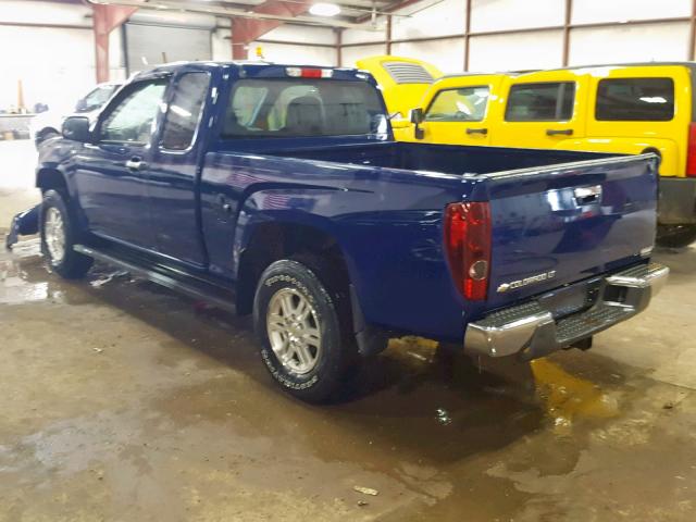 1GCJSCDPXA8113819 - 2010 CHEVROLET COLORADO L BLUE photo 3