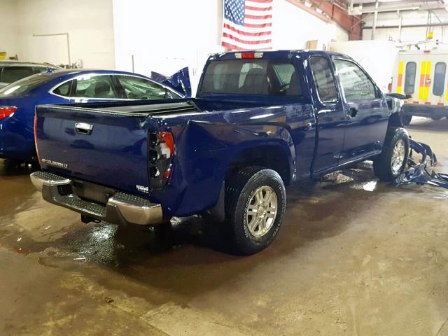 1GCJSCDPXA8113819 - 2010 CHEVROLET COLORADO L BLUE photo 4