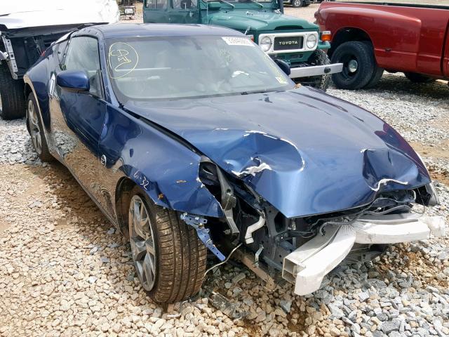 JN1AZ4EH1EM631570 - 2014 NISSAN 370Z BASE BLUE photo 1