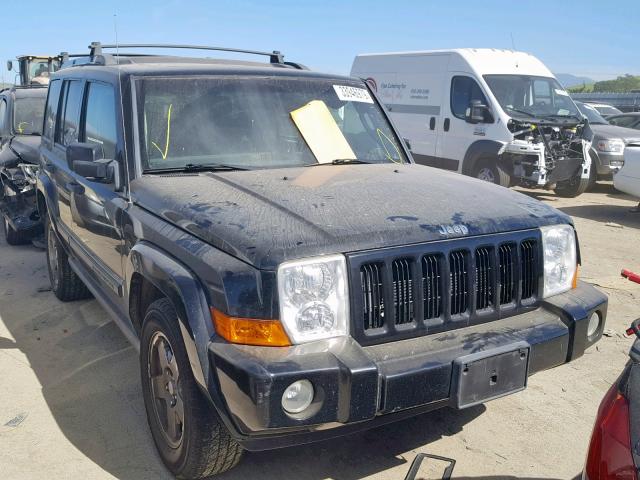 1J8HH48N76C248622 - 2006 JEEP COMMANDER შავი ფოტო 1