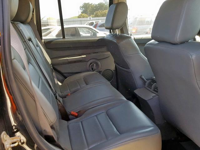 1J8HH48N76C248622 - 2006 JEEP COMMANDER შავი ფოტო 6