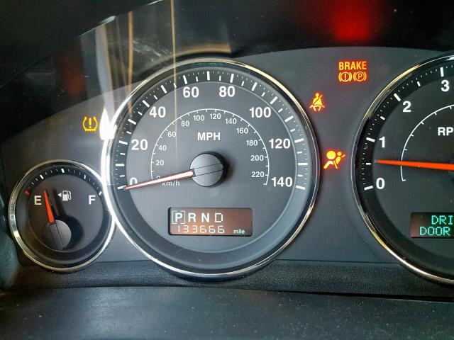 1J8HH48N76C248622 - 2006 JEEP COMMANDER შავი ფოტო 8