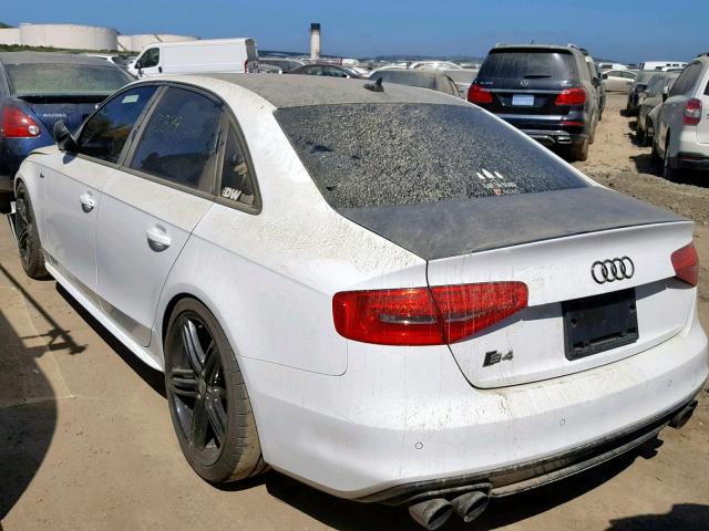 WAUKGAFL8DA069740 - 2013 AUDI S4 PRESTIG WHITE photo 3