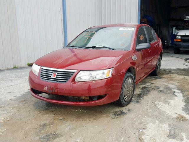 1G8AJ55FX7Z139824 - 2007 SATURN ION LEVEL MAROON photo 2