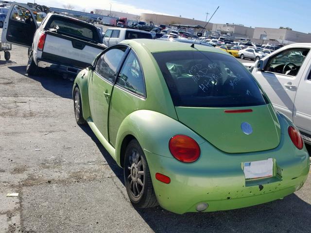 3VWCK31C75M412564 - 2005 VOLKSWAGEN NEW BEETLE Yaşıl foto 3