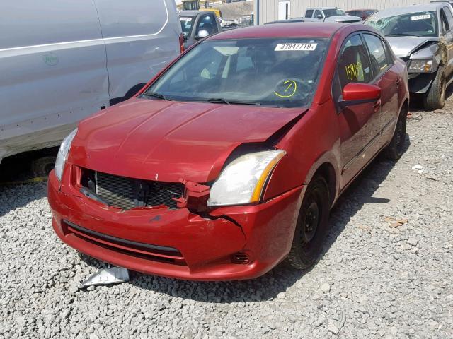 3N1AB6AP1BL702429 - 2011 NISSAN SENTRA 2.0 RED photo 2