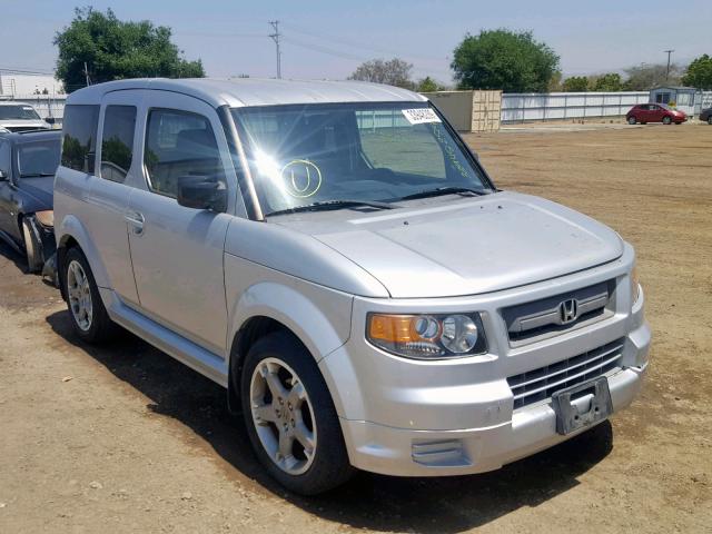 5J6YH17997L004721 - 2007 HONDA ELEMENT SC SILVER photo 1