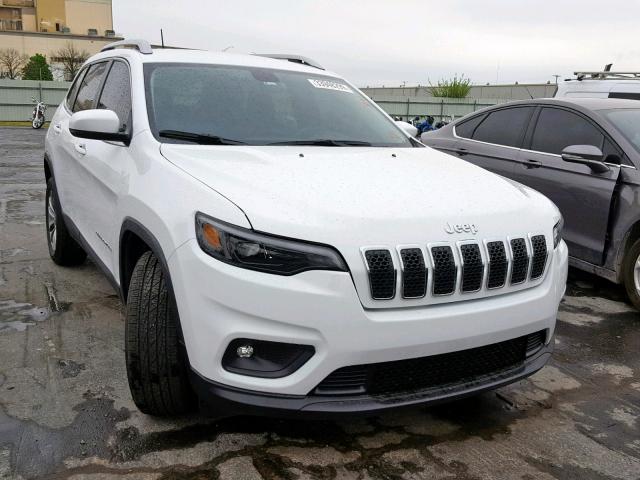 1C4PJLLX7KD241989 - 2019 JEEP CHEROKEE L WHITE photo 1