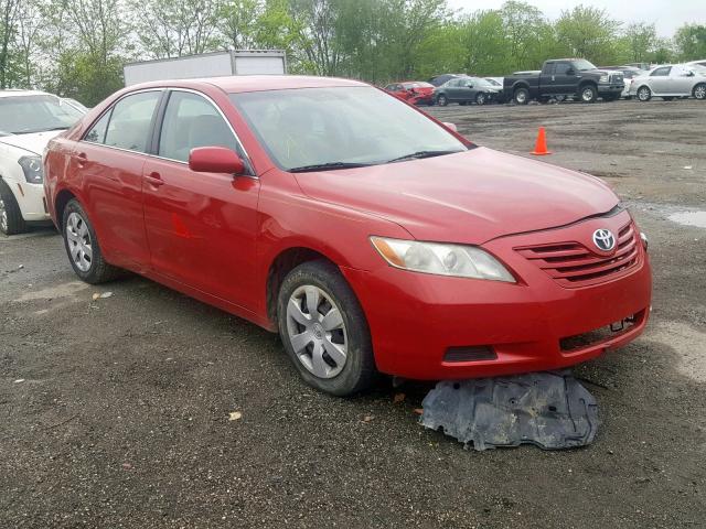 4T1BE46K17U122584 - 2007 TOYOTA CAMRY NEW RED photo 1