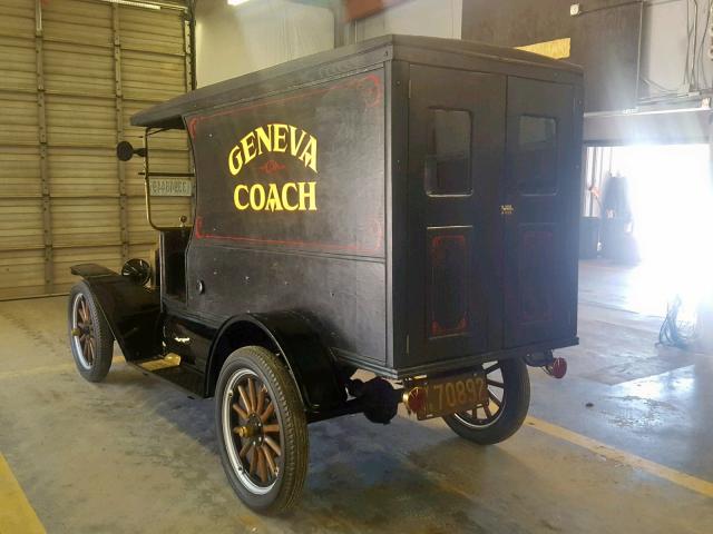 500448 - 1914 FORD MODEL T BLACK photo 3