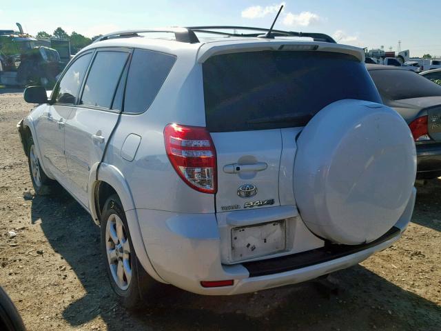 JTMYF4DV2A5029535 - 2010 TOYOTA RAV4 LIMIT WHITE photo 3