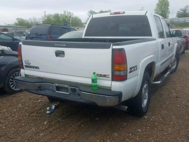 2GTEK13TX41315460 - 2004 GMC NEW SIERRA WHITE photo 4