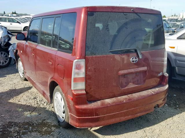 JTLKT324864084026 - 2006 TOYOTA SCION XB 红色 照片 3