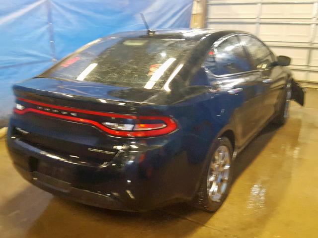 1C3CDFCA6DD242027 - 2013 DODGE DART LIMIT BLACK photo 4