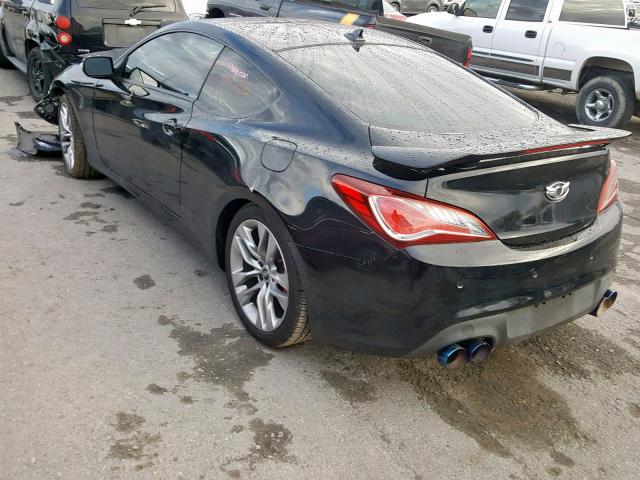 KMHHU6KJ0FU124329 - 2015 HYUNDAI GENESIS CO BLACK photo 3