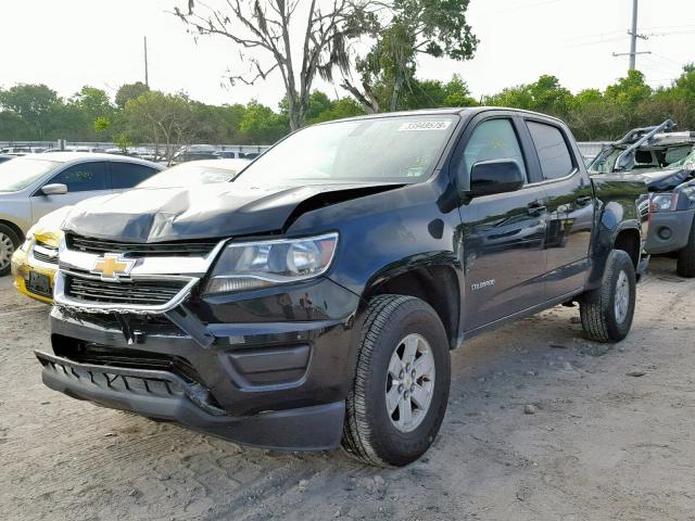 1GCGSBEN0J1219965 - 2018 CHEVROLET COLORADO BLACK photo 2