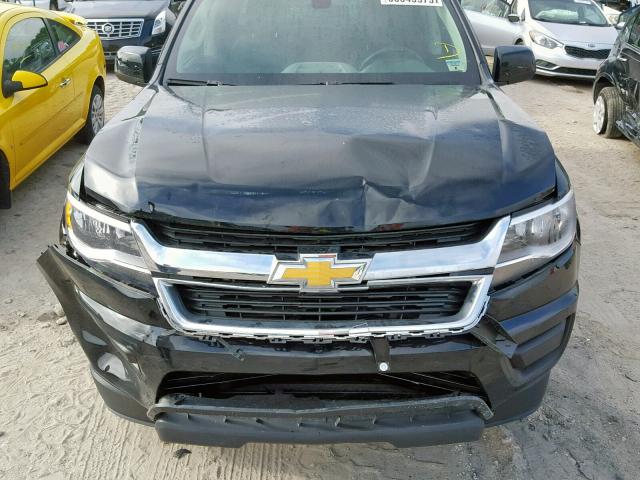 1GCGSBEN0J1219965 - 2018 CHEVROLET COLORADO BLACK photo 7