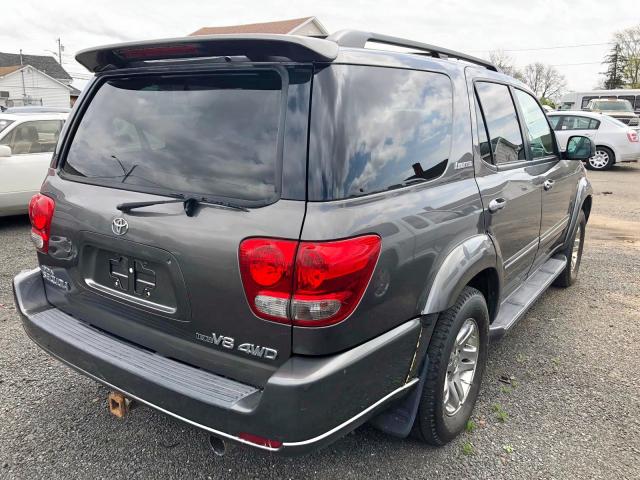 5TDBT48A16S272714 - 2006 TOYOTA SEQUOIA LI BLACK photo 4